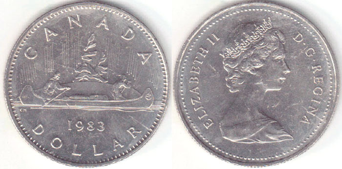 1983 Canada $1 (Unc) A004238